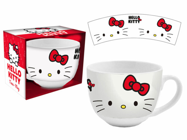 TAZZA JUMBO HELLO KITTY